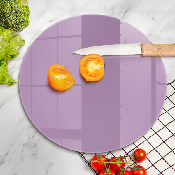 Glas Herdabdeckplatte Violette Farbe