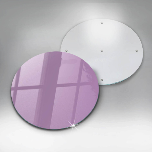 Glas Herdabdeckplatte Violette Farbe