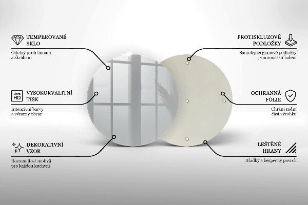 Glas Herdabdeckplatte Graue Farbe