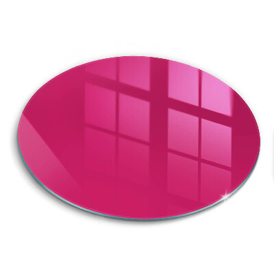 Glas Herdabdeckplatte Pinke Farbe