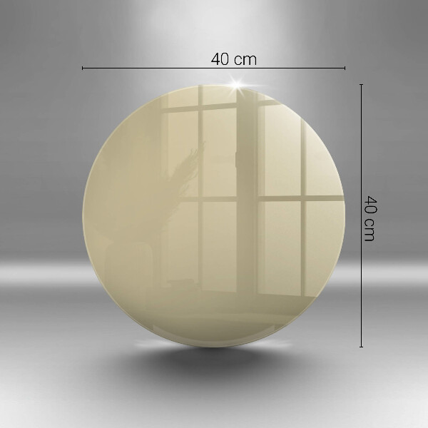 Glas Herdabdeckplatte Beige Farbe