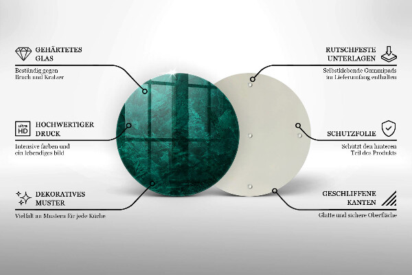 Glas Ceranfeldabdeckung Steinhintergrundtextur