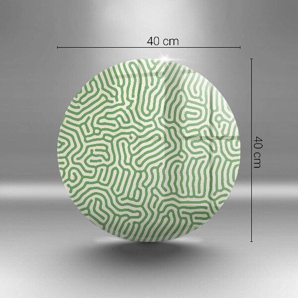 Glas Herdabdeckplatte Abstrakte Linien