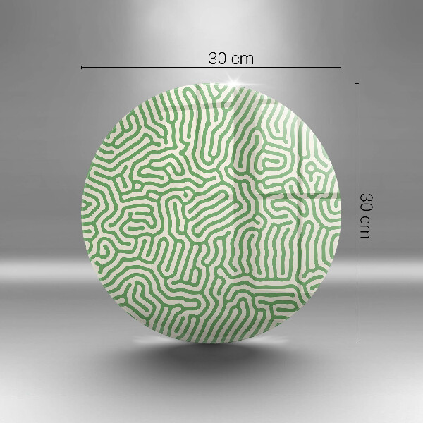 Glas Herdabdeckplatte Abstrakte Linien