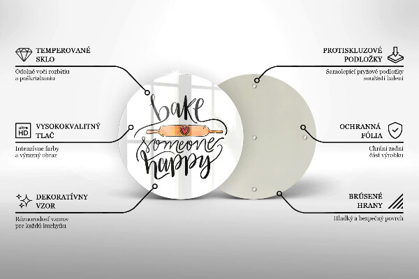 Glas Herdabdeckplatte Jemandem eine Freude machen