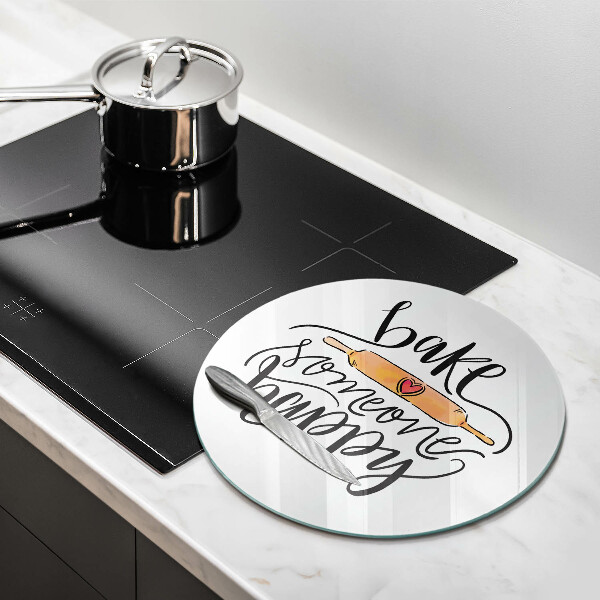 Glas Herdabdeckplatte Jemandem eine Freude machen