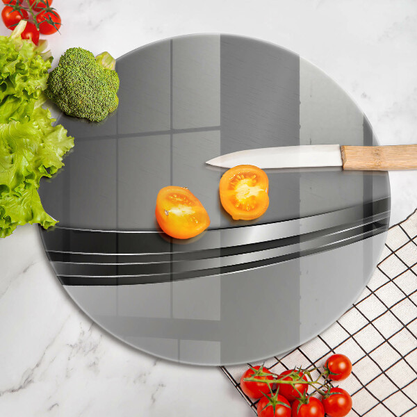 Glas Ceranfeldabdeckung Spritzschutz Metallabstraktion