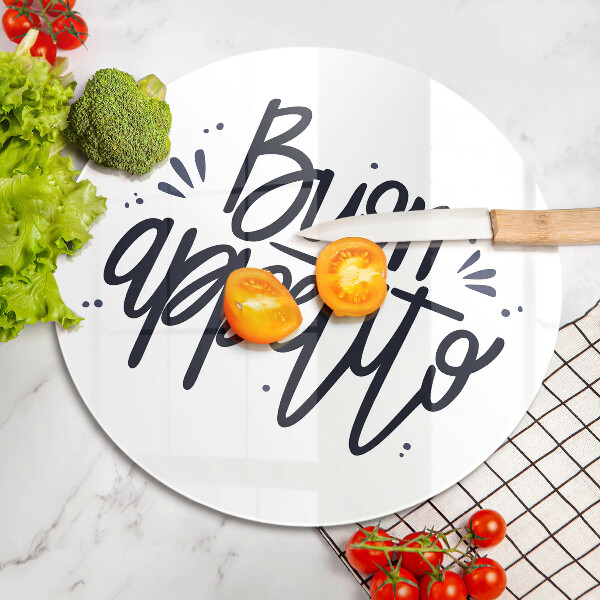 Glas Ceranfeldabdeckung Spritzschutz Buon Appetito