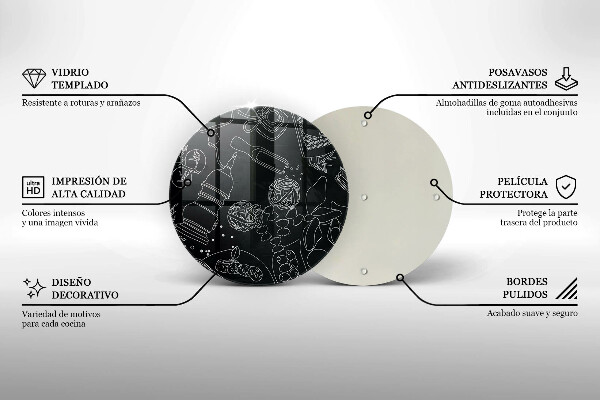 Glas Herdabdeckplatte Küchenzubehör