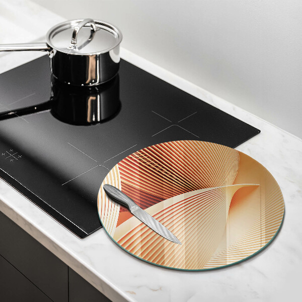 Glas Ceranfeldabdeckung Spritzschutz Moderne Komposition