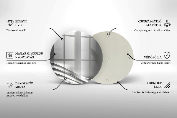 Glas Herdabdeckplatte Metallstruktur