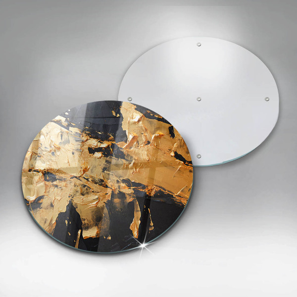 Glas Herdabdeckplatte Elegante Farbstruktur