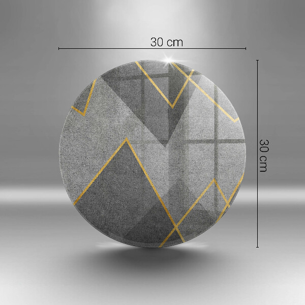 Glas Herdabdeckplatte Scharfe Formen