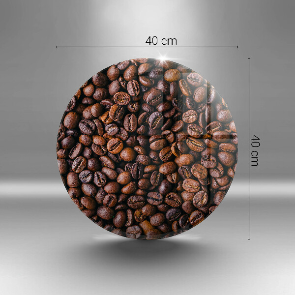 Glas Herdabdeckplatte Kaffeebohnen