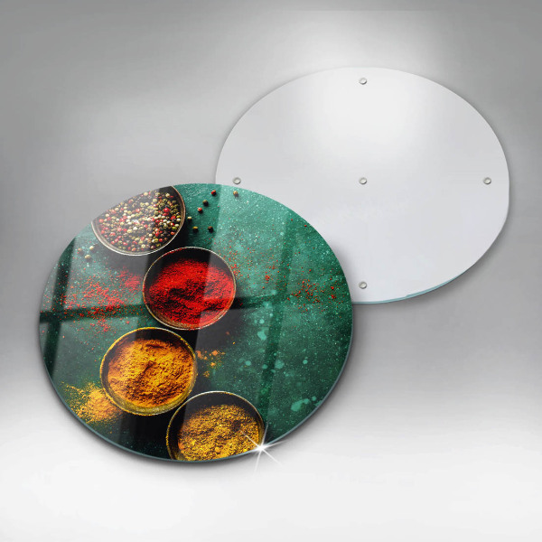 Glas Herdabdeckplatte Orientalische Gewürze