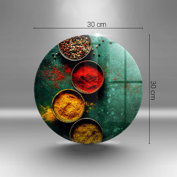 Glas Herdabdeckplatte Orientalische Gewürze