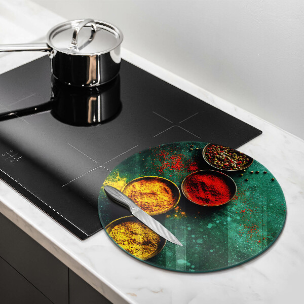 Glas Herdabdeckplatte Orientalische Gewürze