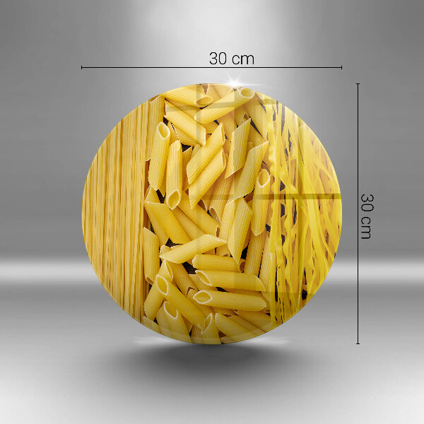 Glas Herdabdeckplatte Pasta