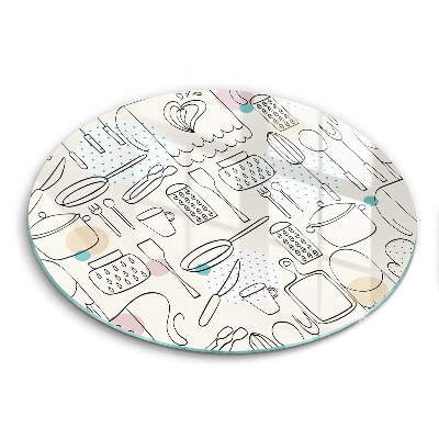 Glas Herdabdeckplatte Küchenzubehör