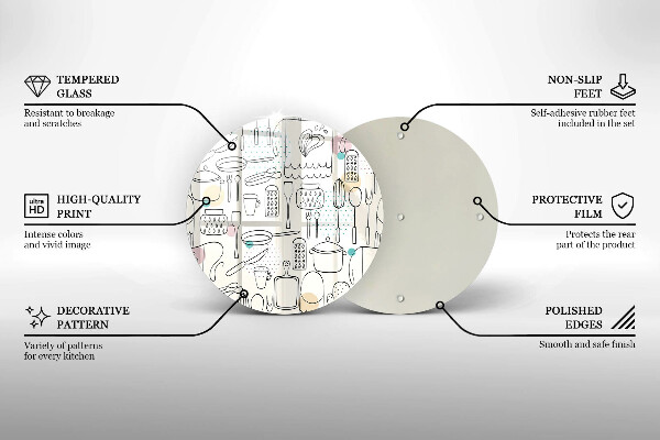 Glas Herdabdeckplatte Küchenzubehör