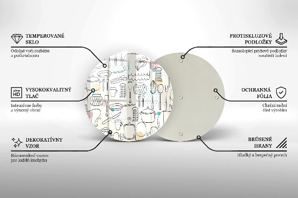 Glas Herdabdeckplatte Küchenzubehör