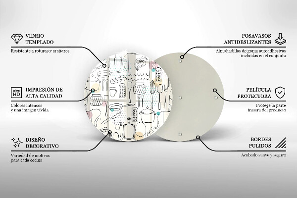 Glas Herdabdeckplatte Küchenzubehör