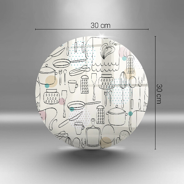 Glas Herdabdeckplatte Küchenzubehör