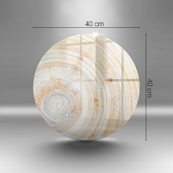 Glas Herdabdeckplatte Holzstruktur