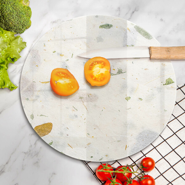 Glas Herdabdeckplatte Fallende Blätter