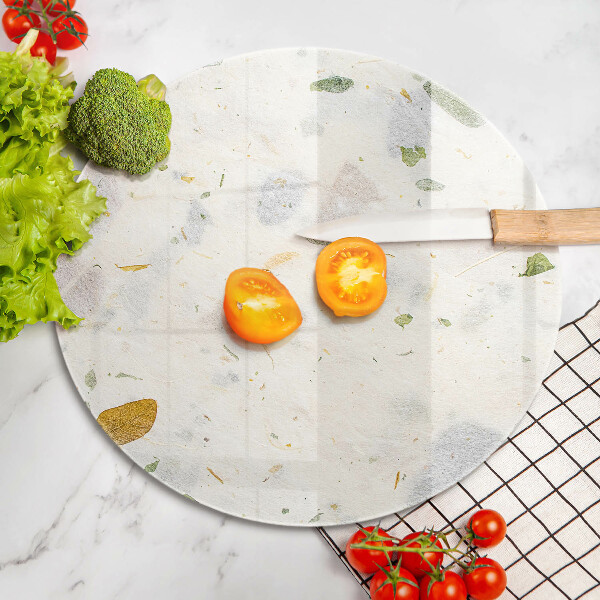 Glas Herdabdeckplatte Fallende Blätter