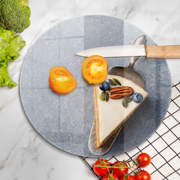 Glas Herdabdeckplatte Stück Kuchen