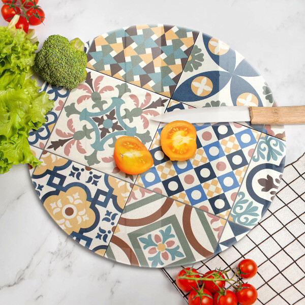 Glas Ceranfeldabdeckung Dekorative Fliesen