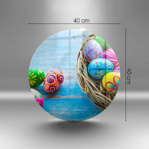 Glas Ceranfeldabdeckung Spritzschutz Ostereier Ostereier