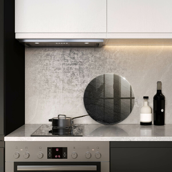 Glas Ceranfeldabdeckung Spritzschutz Steinstruktur