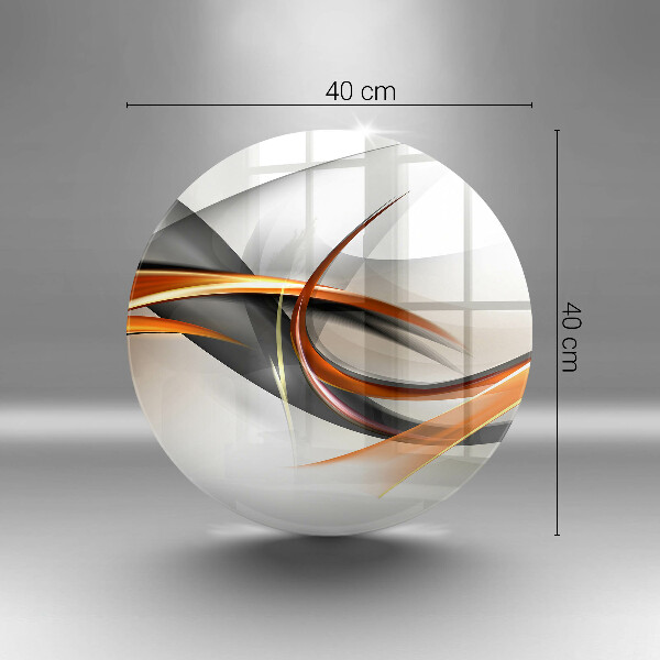 Glas Herdabdeckplatte Moderne Formen