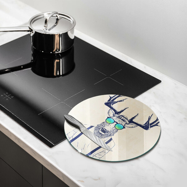 Glas Ceranfeldabdeckung Hirschmann-Illustration