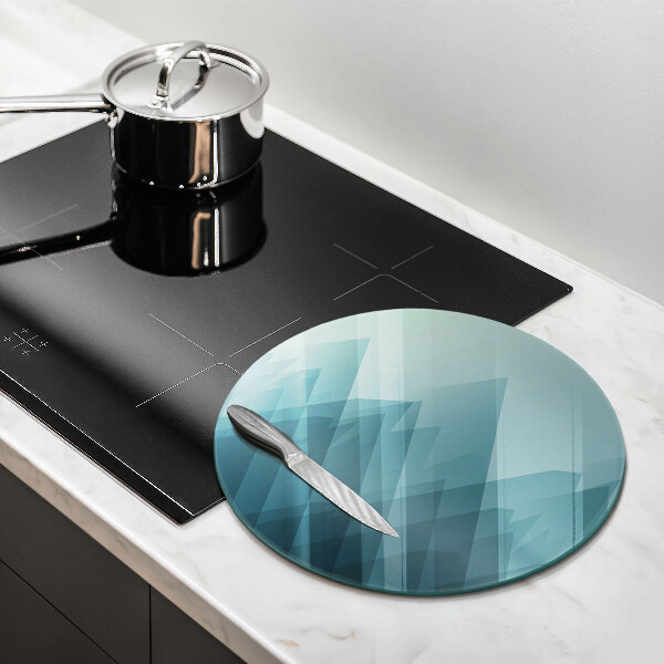 Glas Ceranfeldabdeckung Abstrakte Berge