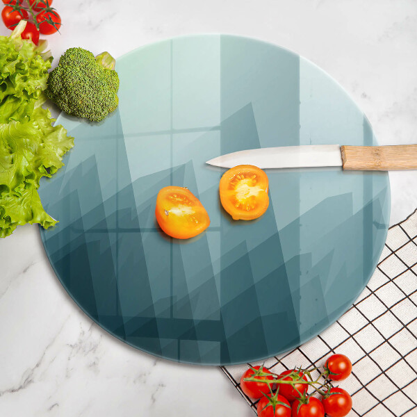 Glas Ceranfeldabdeckung Abstrakte Berge