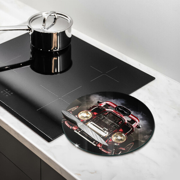 Glas Ceranfeldabdeckung Altes Auto