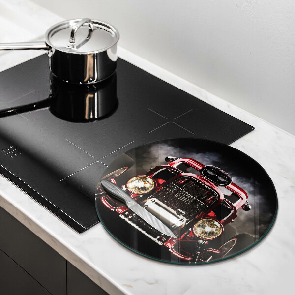 Glas Ceranfeldabdeckung Altes Auto