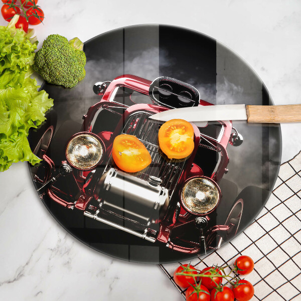 Glas Ceranfeldabdeckung Altes Auto