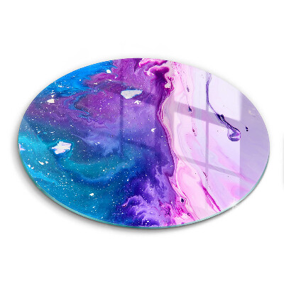 Glas Ceranfeldabdeckung Spritzschutz Abstraktionstinten