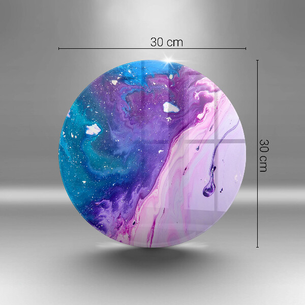 Glas Ceranfeldabdeckung Spritzschutz Abstraktionstinten