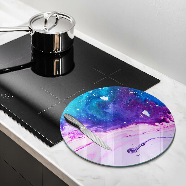 Glas Ceranfeldabdeckung Spritzschutz Abstraktionstinten