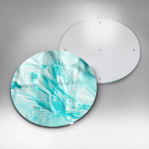 Glas Ceranfeldabdeckung Spritzschutz Abstraktionsfarben