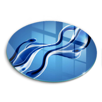 Glas Herdabdeckplatte Flüssige Abstraktion