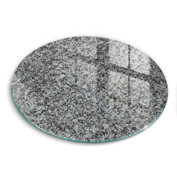 Glas Herdabdeckplatte Steinstruktur