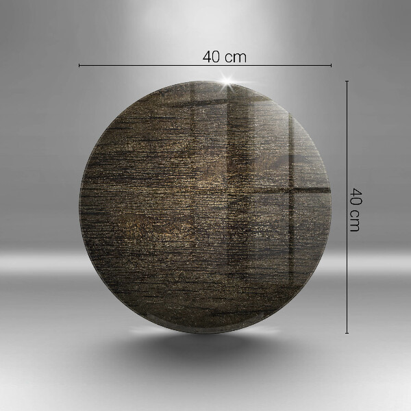 Glas Herdabdeckplatte Textur der Holzrinde