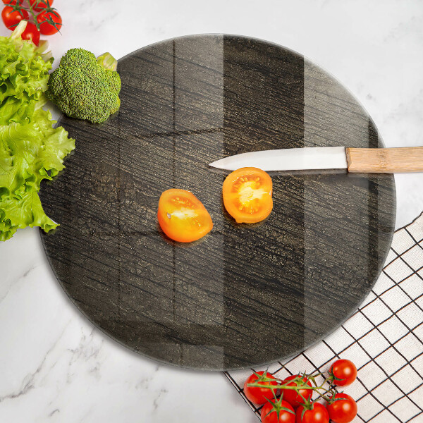 Glas Herdabdeckplatte Textur der Holzrinde