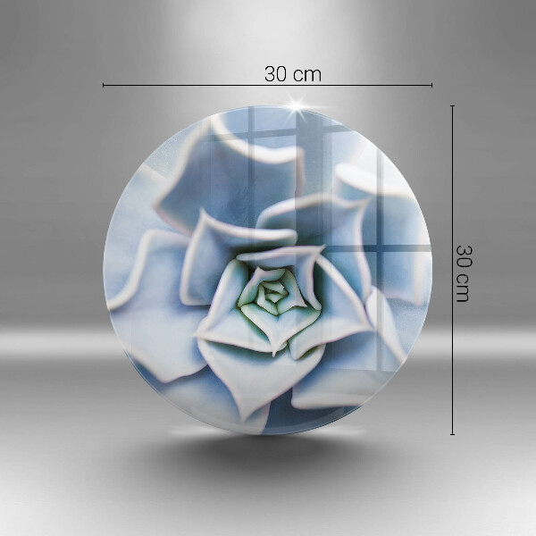 Glas Ceranfeldabdeckung Blumenpflanze